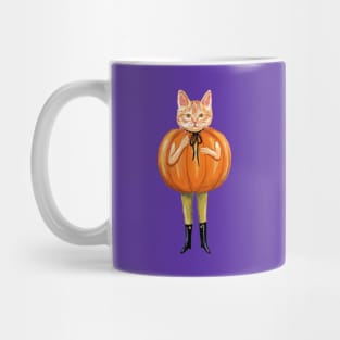 Pumpkin cat Mug